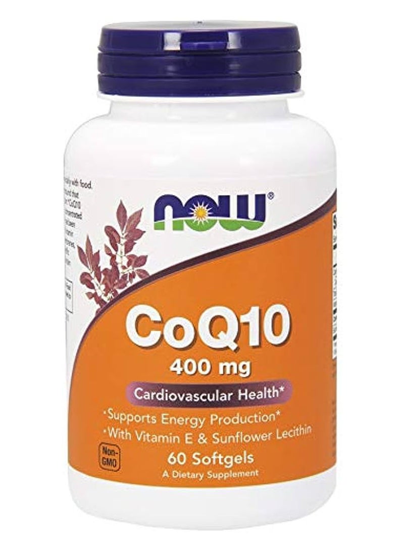 Now Coq10 400Mg Softgels 60S