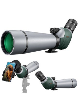 20-60x80 Dual Focusing ED Spotting Scope - Ultra High Definition Optics Scope with Carrying Case and Smartphone Adapter for Target Shooting Hunting Bird Watching Wildlife Astronomy Scenery - pzsku/ZC16C3D97DCF648C5DE51Z/45/1743517254/5ae11056-7411-4878-9803-d7e3a0e002d8