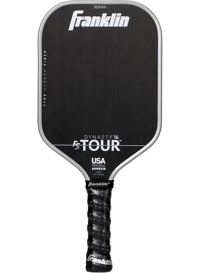 فرانكلين سبورتس مضرب بيكلبول فرانكلين سبورتس FS Tour Dynasty بسمك 16 مم – رمادي - Image 1