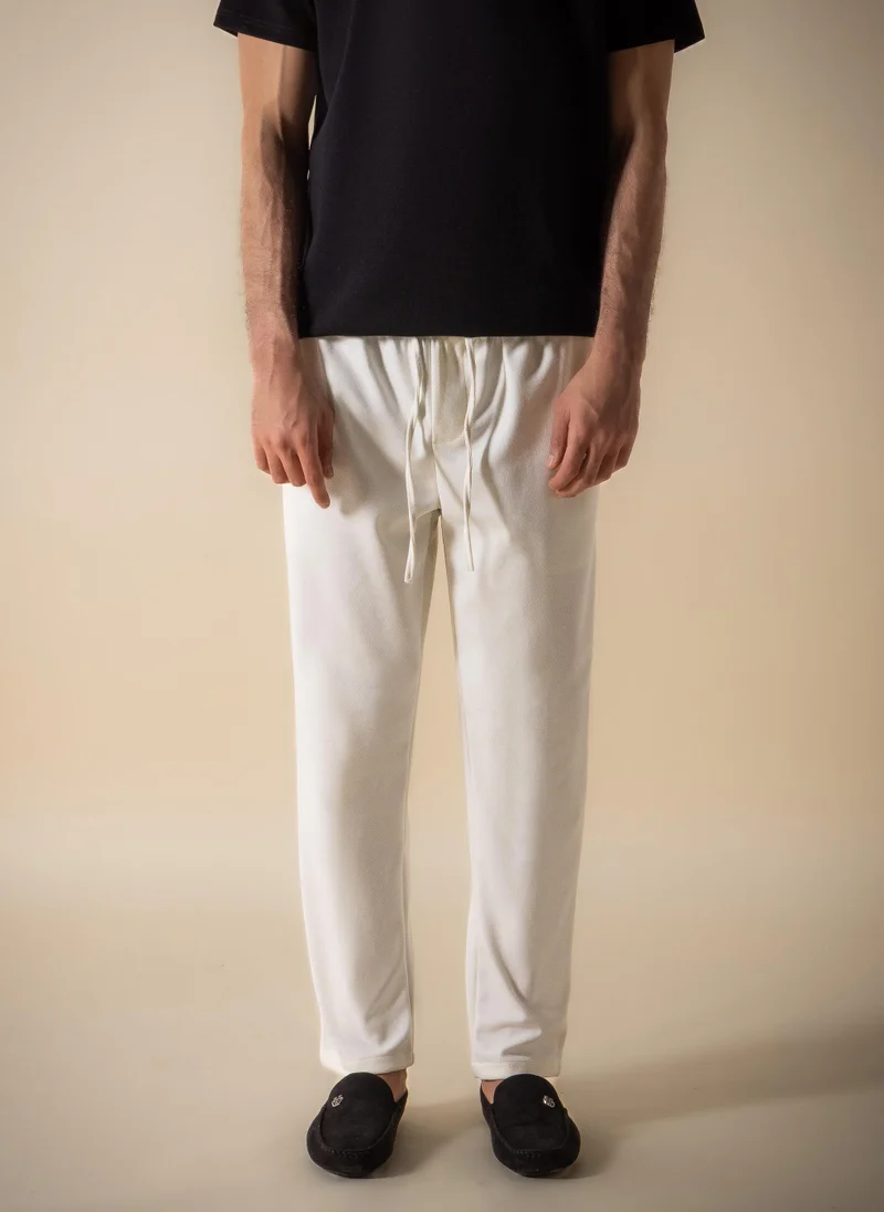 شايبس TEXTURED SMART JOGGER TROUSERS