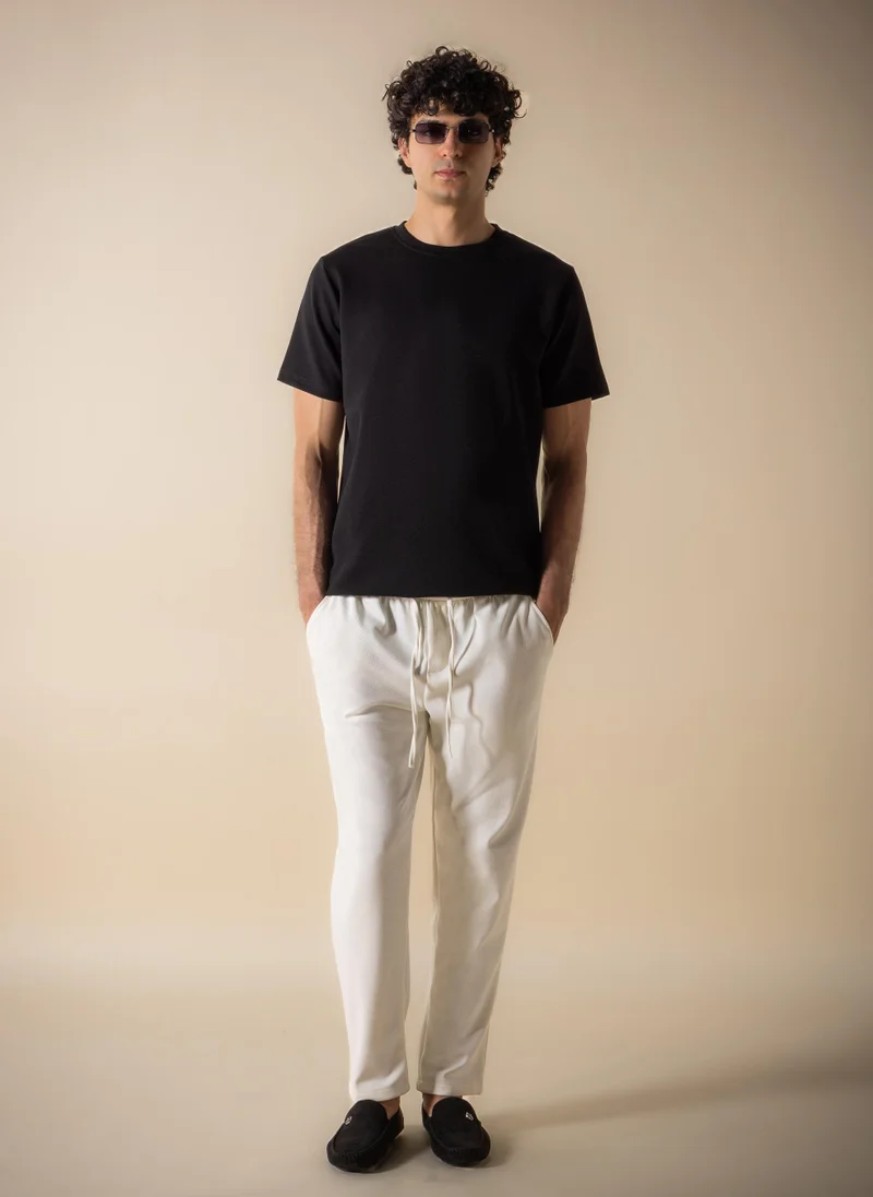شايبس TEXTURED SMART JOGGER TROUSERS