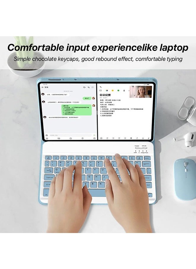 Generic - Keyboard Case for iPad Pro 13 inch, Detachable Bluetooth Keyboard with Mouse and Pen Holder Slot, ( iPad Pro 13 inch 2024 (M4, 7th Generation) - Image 1