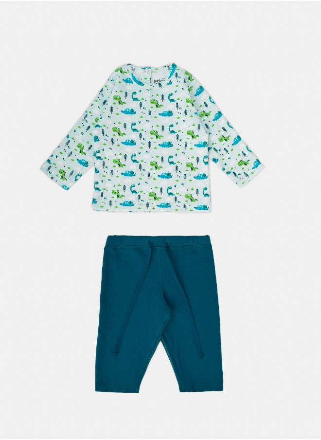 Junior Baby Boys Pajama Set  - Image 1