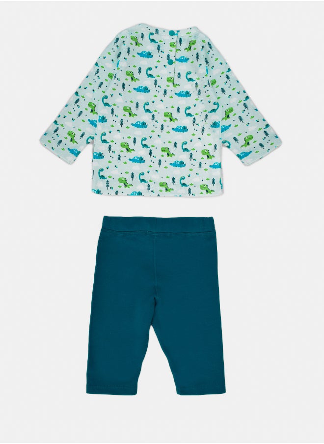 Junior Baby Boys Pajama Set  - Image 2