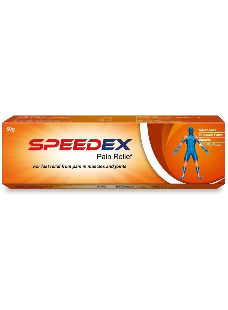 Fast Pain Relief Cream For Muscles & Joints 50g