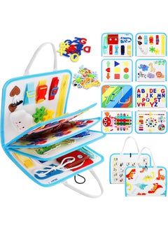Y&D Busy Board Toys For Kids Toddler Sensory Toys Felt Activity Board For Boys And Girls Preschool Educational Learning Toy Gift For 2-4 Years Old Children Travel Toy For Airplane Or Car  - Image 4