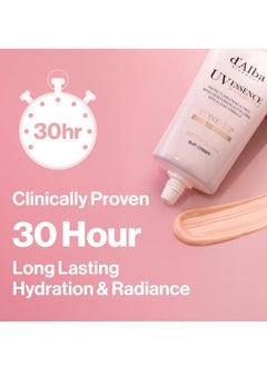 dAlba d'alba Piedmont Italian White Truffle Waterfull Tone-up Sunscreen, Vegan Skincare, Tinted Moisturizer with SPF 50+ PA++++, Glowy Sunscreen, Gentle and Safe Use for all Skin Types  - Image 4