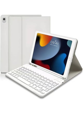 Bluetooth Keyboard Case For Ipad Pro 11 10.2 Air 4 Pencil Slot Mini 6 Leather Mouse Pad Protective Cover For Digital Computer-Color:Galaxy Gray + White Keyboard-Applicable Model:Ipad Pro 11inch 2024 - pzsku/ZC16D1CF39656F44CB094Z/45/1746215120/cc1d2e36-d8a9-42b2-aa82-9b7f555abe27