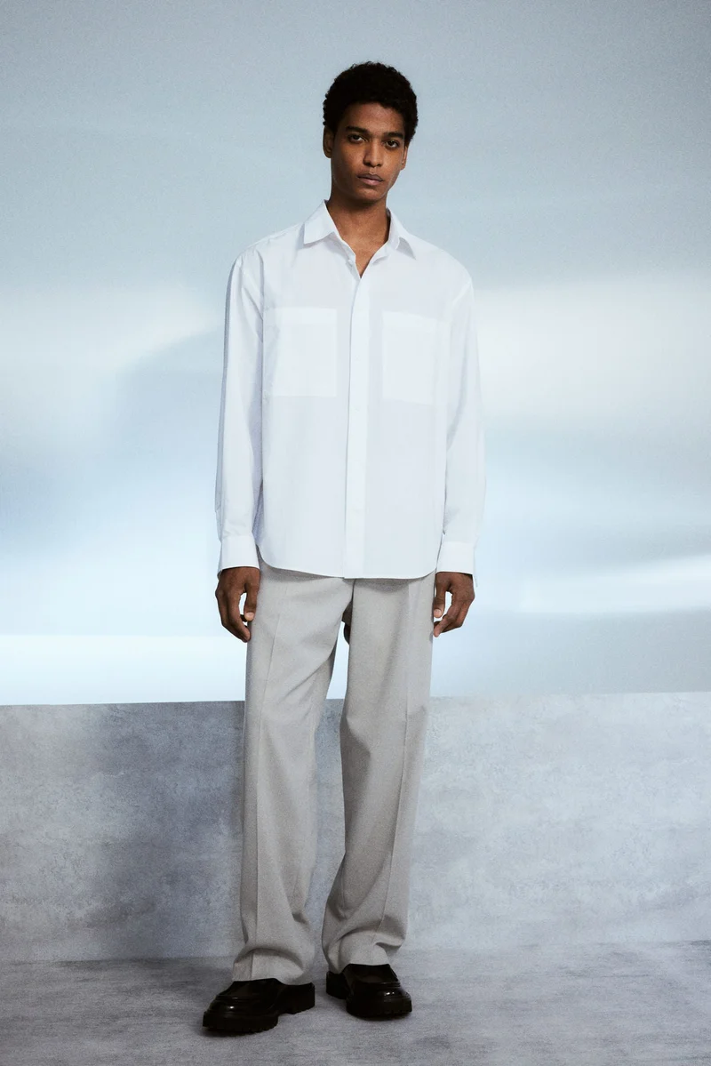 H&M Loose Fit Poplin shirt