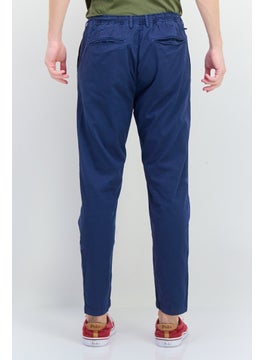 Sorbino Men Drop Crotch Drawstring Skinny Pants, Heather Blue  - Image 2