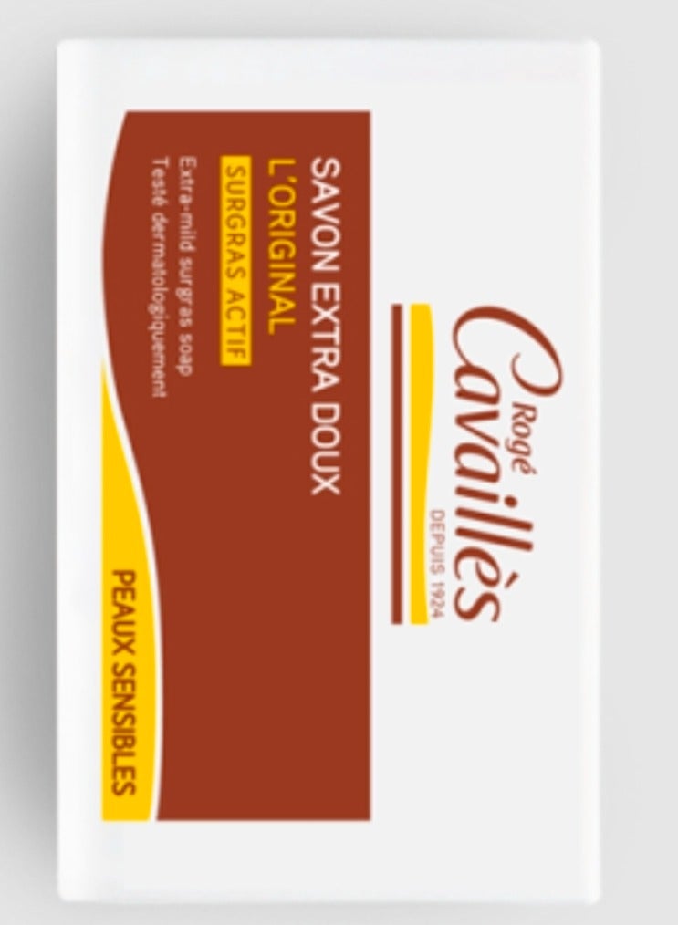 روجي كاڤاليس صابون روج كافاي اللطيف للغاية بالحليب والعسل، غني بالدهون، فعال للبشرة الحساسة - Image 2