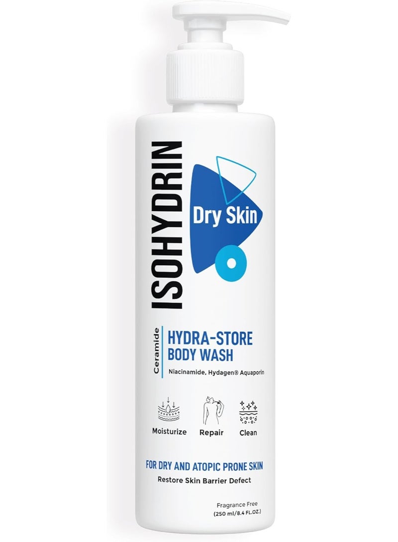 Isohydrin hydra-store body wash 250ml