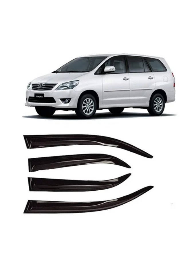 window hobby and rain guards for Toyota Innova 2006 2007 2008 2009 2010 2011 2012 2013 2014 2015 - Image 1
