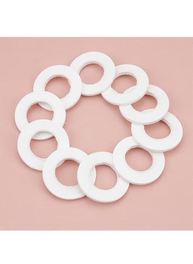 YJ 10 Rolls Eyelash Extension Tape, Lash Tape for Eyelash Extensions, Eyelash Tape for Extensions, Sensitive Under Eye Tape, Breathable Micropore Medical Tape for Individual Eyelash Extension Supplies - Image 2