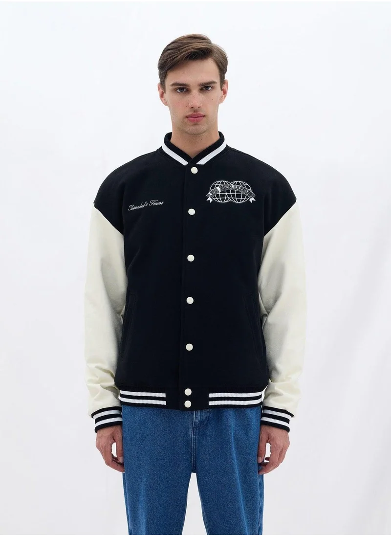 LES BENJAMINS VARSITY JACKET 003