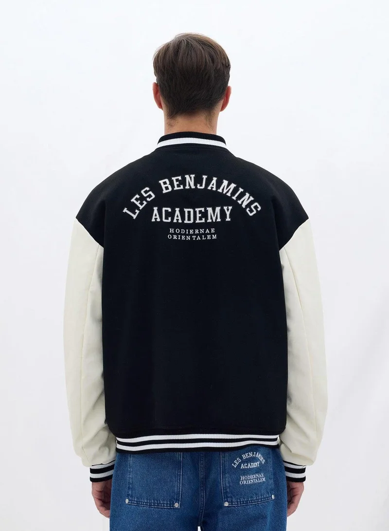 LES BENJAMINS VARSITY JACKET 003