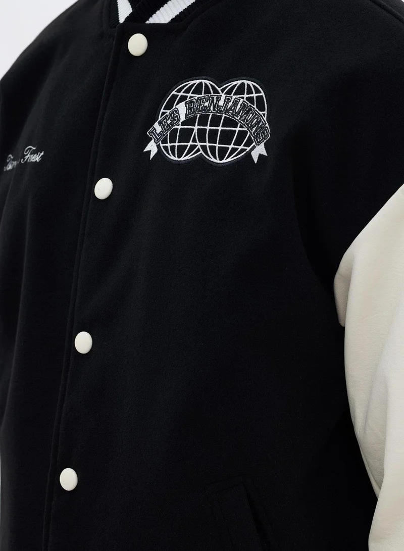 LES BENJAMINS VARSITY JACKET 003
