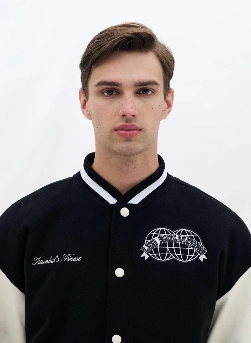 LES BENJAMINS VARSITY JACKET 003