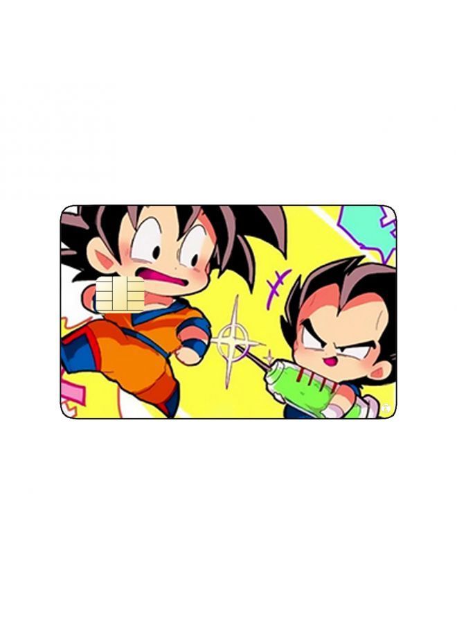 RKN PRINTED BANK CARD STICKER Dragon Ball Anime Characters - Image 2