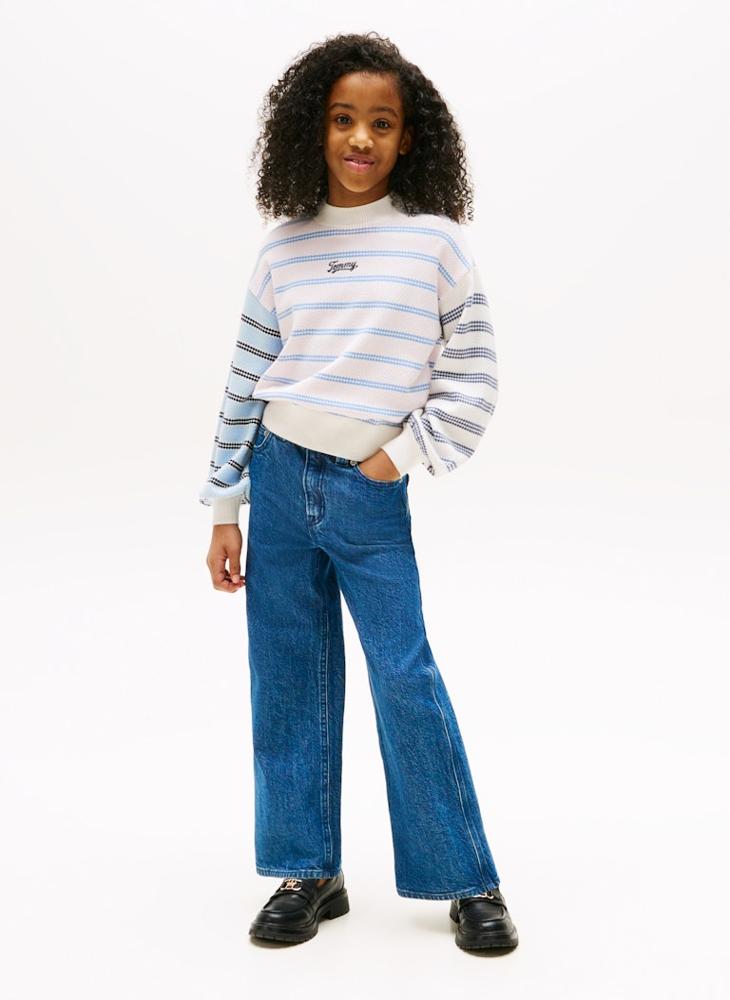 TOMMY HILFIGER Kids Mabel Straight Fit Jeans - Image 4