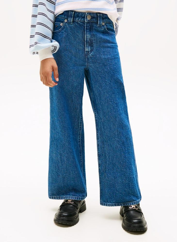 TOMMY HILFIGER Kids Mabel Straight Fit Jeans - Image 1
