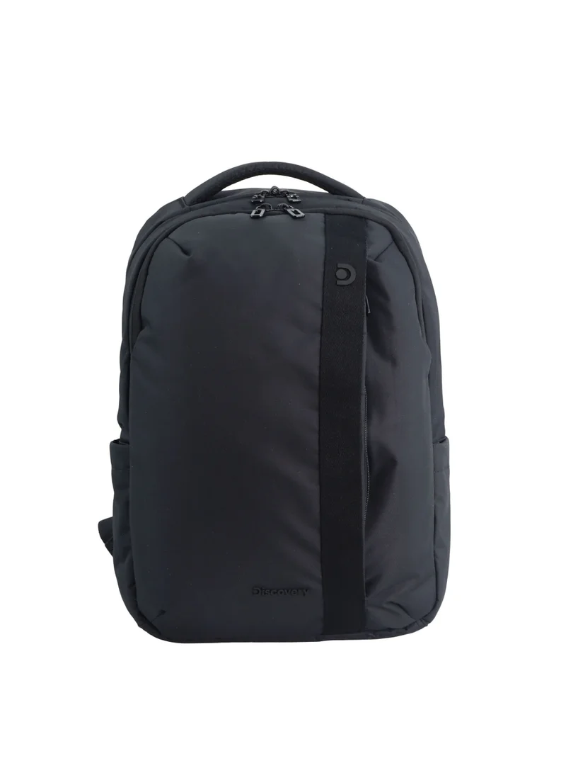 ديسكفري Downtown 15" Laptop Backpack – Eco Recycled Bag with Tablet Pocket, RFID Protection, Gusset Pockets & Luggage Strap | Work, University & Travel