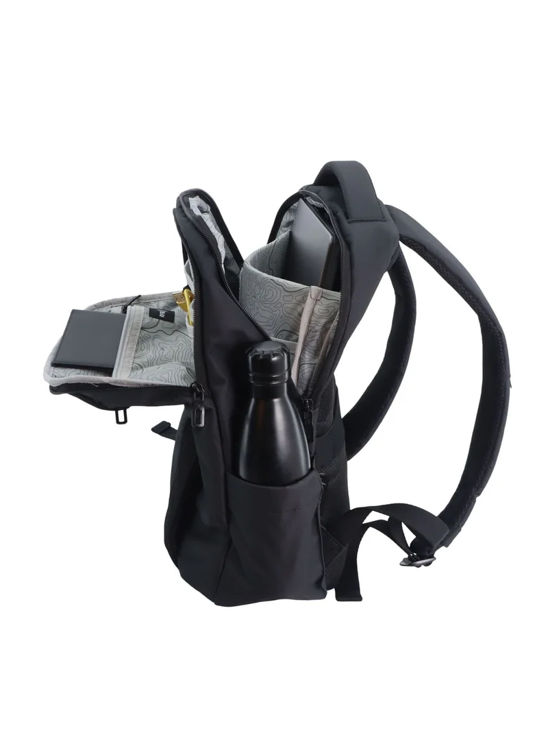 Discovery  Downtown 15" Laptop Backpack – Eco Recycled Bag with Tablet Pocket, RFID Protection, Gusset Pockets & Luggage Strap | Work, University & Travel  | Best Price UAE