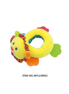 Generic Baby Fox Hand Rattle 0-1 Years Old Soothing Hand Rattle Plush Toy Newborn Hand Rattle-Color:Baby Elephant Rattle (19*12cm)  - Image 3