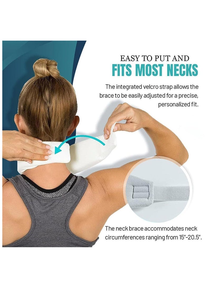 Generic Neck Brace for Neck Pain and Support, 1PCS Neck Brace for Sleeping, Soft Neck Support Relieves Pain, Soft Neck Brace Cervical Collar, Neck Traction Device (M-for Women)  - Image 5
