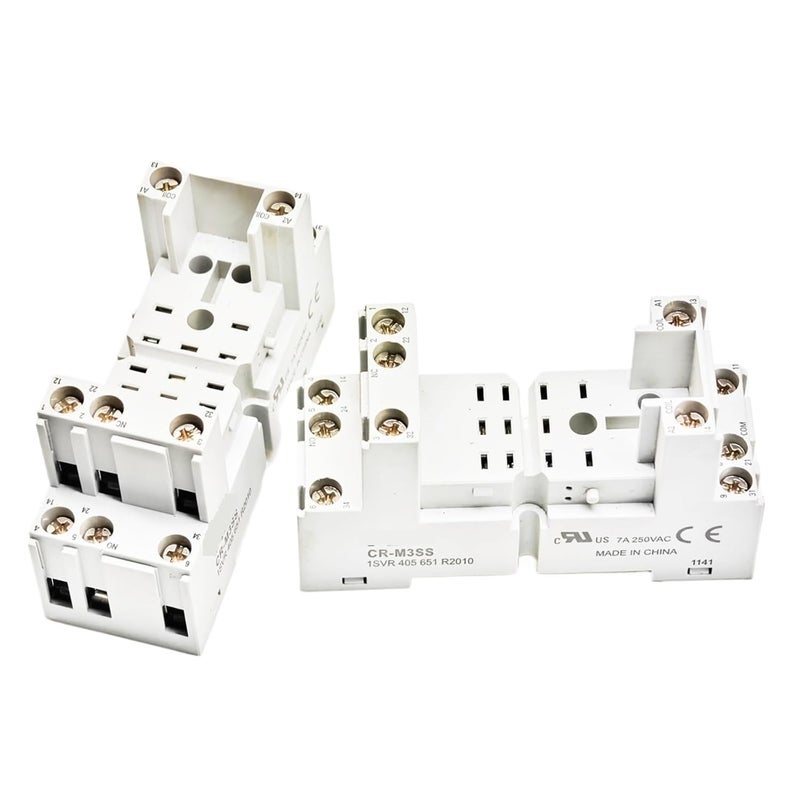 1pcs CR-M3SS 10095968 3NO+3NC Relay Socket - Image 1