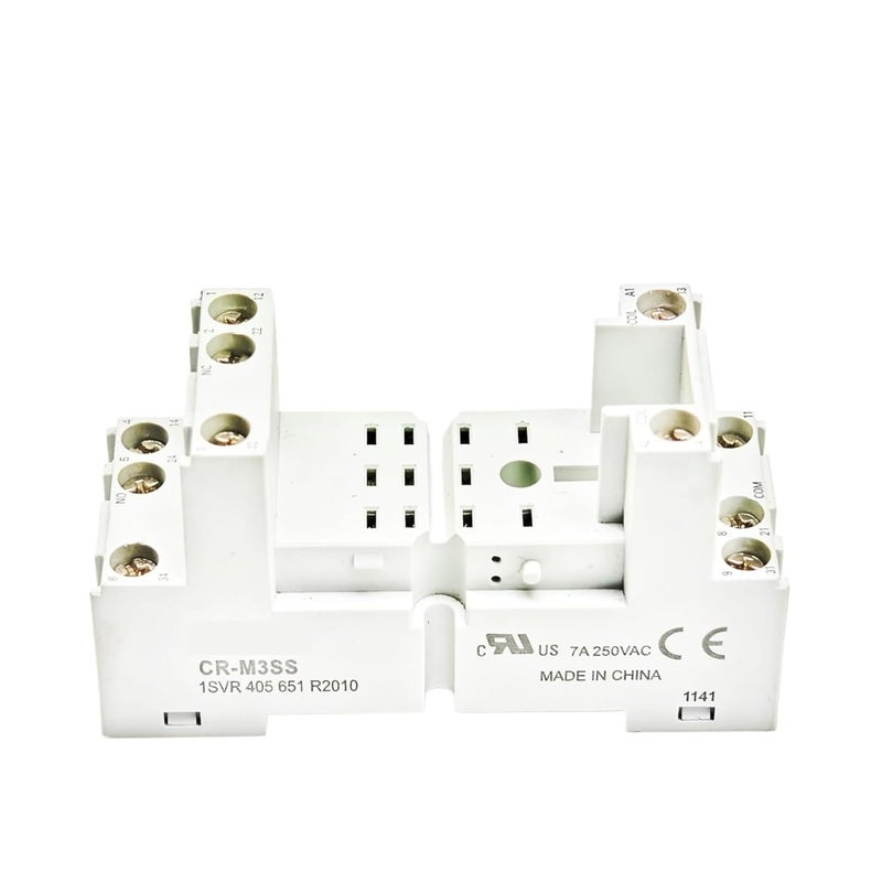 1pcs CR-M3SS 10095968 3NO+3NC Relay Socket - Image 2