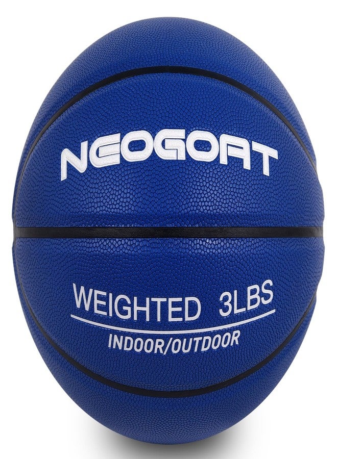 NEOGOAT 3LBS 29.5" Weighted Basketball Size 7 Heavy Basketball Training Equipment for in& Outdoor Improving Handling Dribbling, Passing&Rebounding Skills Weighted Training Basketball(Deflated) - Image 1