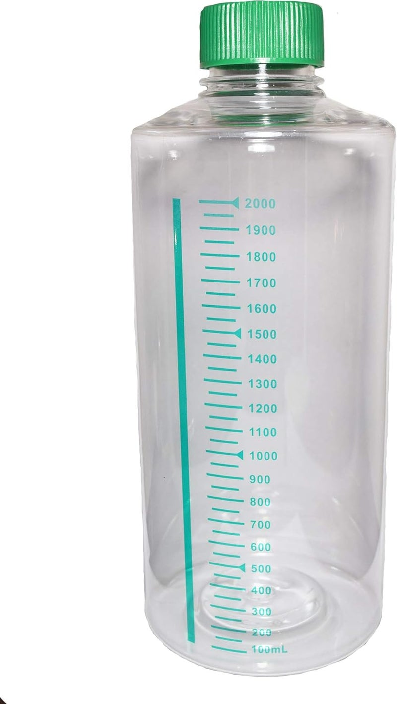 Advangene 2 Liter Culture Roller Bottle, Treated Non-vented, Sterile (6/case) - Image 1