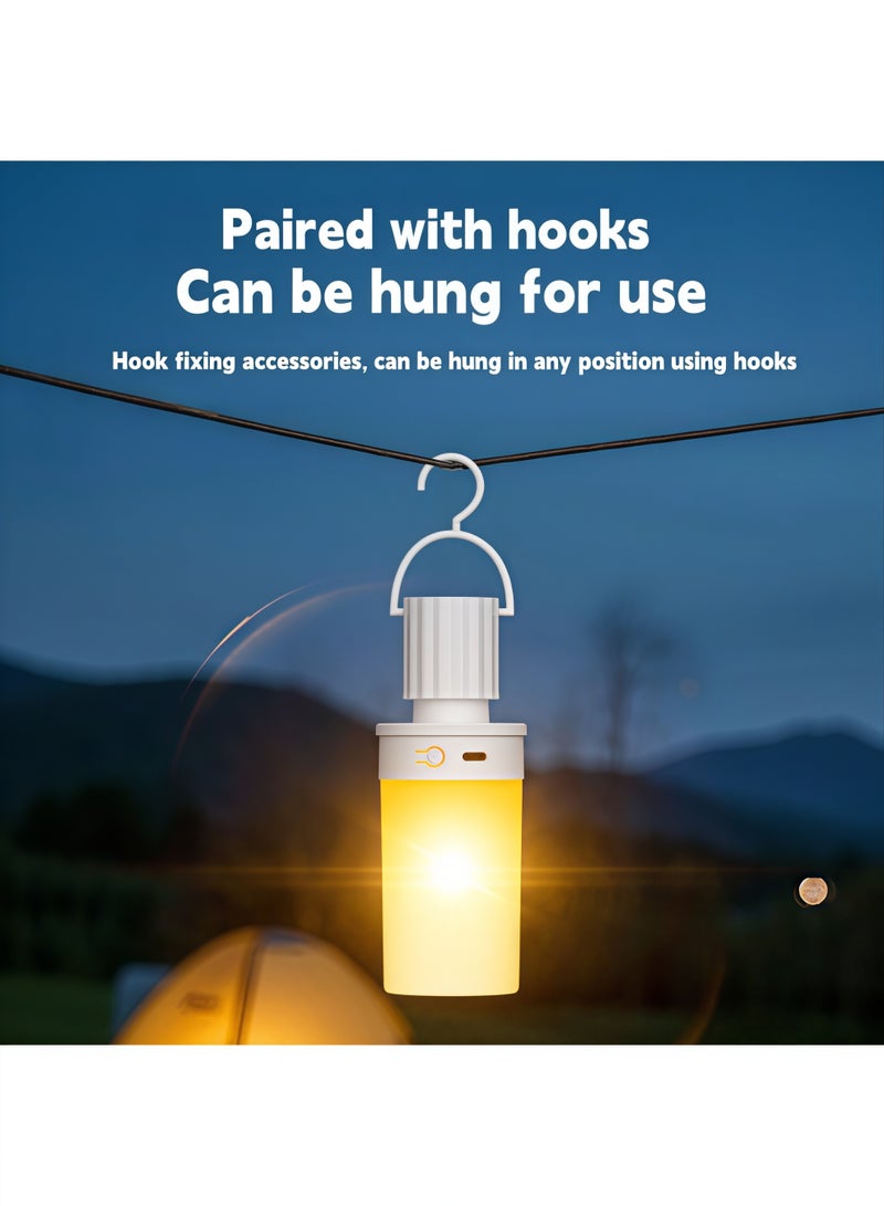 Lurette 1 Pack E27 Rechargeable Light Bulb with Remote and Timer, Corn Magnetic Bulb, with 3 Color Temperatures and 12 RGB Colors, Dimmable Wireless LED Bulb, 3 Installation Methods - Image 4