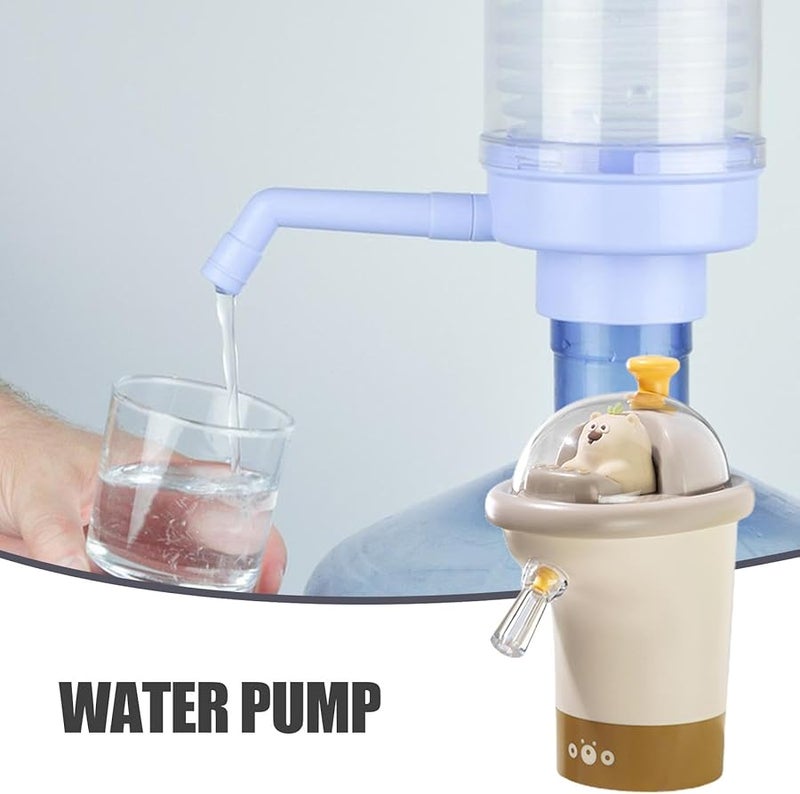 Electric Drinking Water Pump Cartoon Animal Design Powerful Motor For Kitchen Home Camping - Image 3