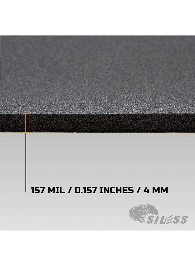 Siless Liner 157 Mil 4 Mm 51 Sq Feet Car Sound Deadening Closed Cell Foam And Heat Insulation Mat Pe Foam Sound Deadener Material And Heat Barrier - Image 3