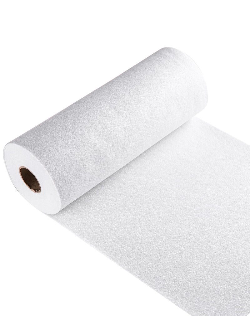 A ANYSSI Fusible Fleece Interfacing, One-Sided Loft Fusible Fleece for Sewing, Quilting, Crafts, Clothing, Bags (12 Inches x 5 Yard) Heavy Weight, Easy Iron-On Application, Enhanced Projects - Image 1