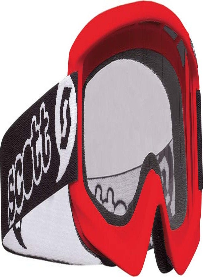 SCOTT 272839-0004043 Agent Youth Goggle, Red with Clear AFC Lens