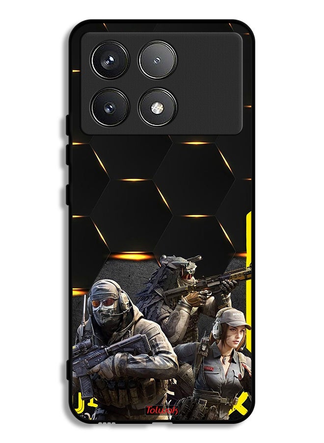 Tolwak Xiaomi Poco F6 Pro Protective Case Cover Cyberpunk Wallpaper - Image 1