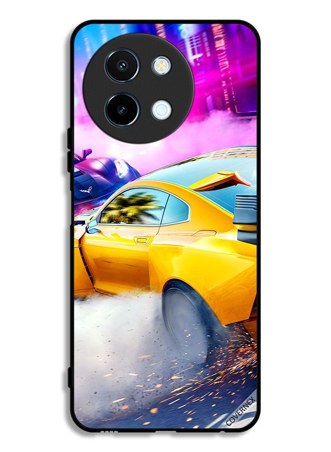 Covernex Vivo Y38 5G Protective Case Cover Racing Car - Image 1