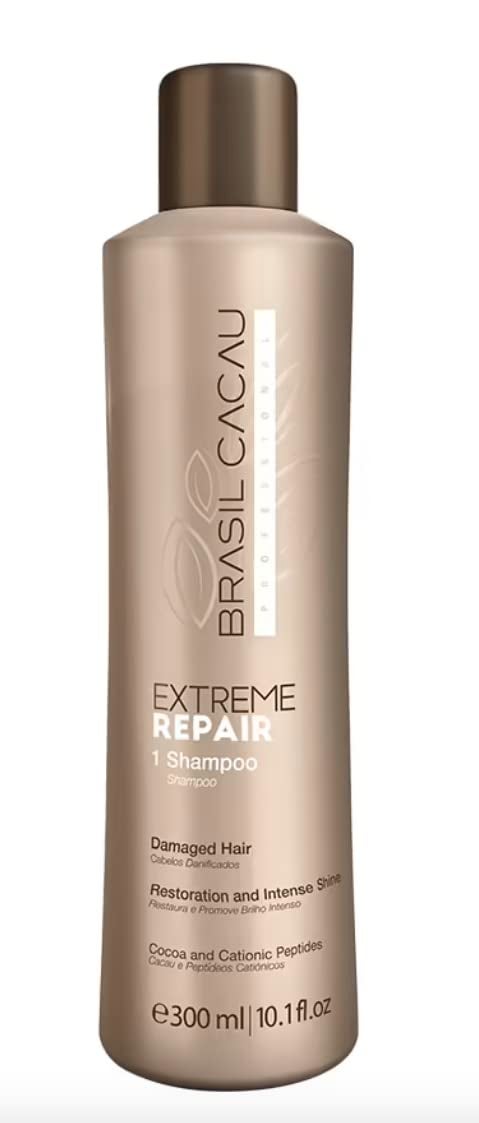 CADIVEU Brasil Cacau - Extreme Repair Shampoo 300Ml Sulfate Free - Image 4