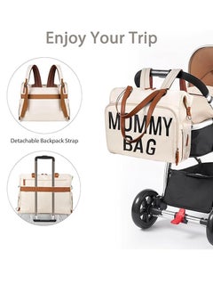 Gonice Diaper Bag Backpack, Fashion Travel Diaper Backpack Changing Baby Bag  - Image 2