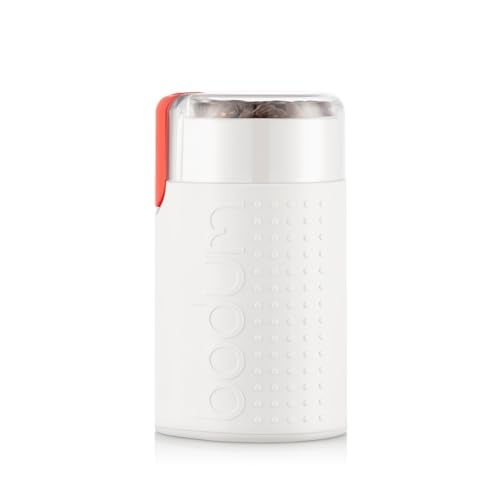 Bodum Bistro Electric Blade Coffee Grinder, White - Image 1