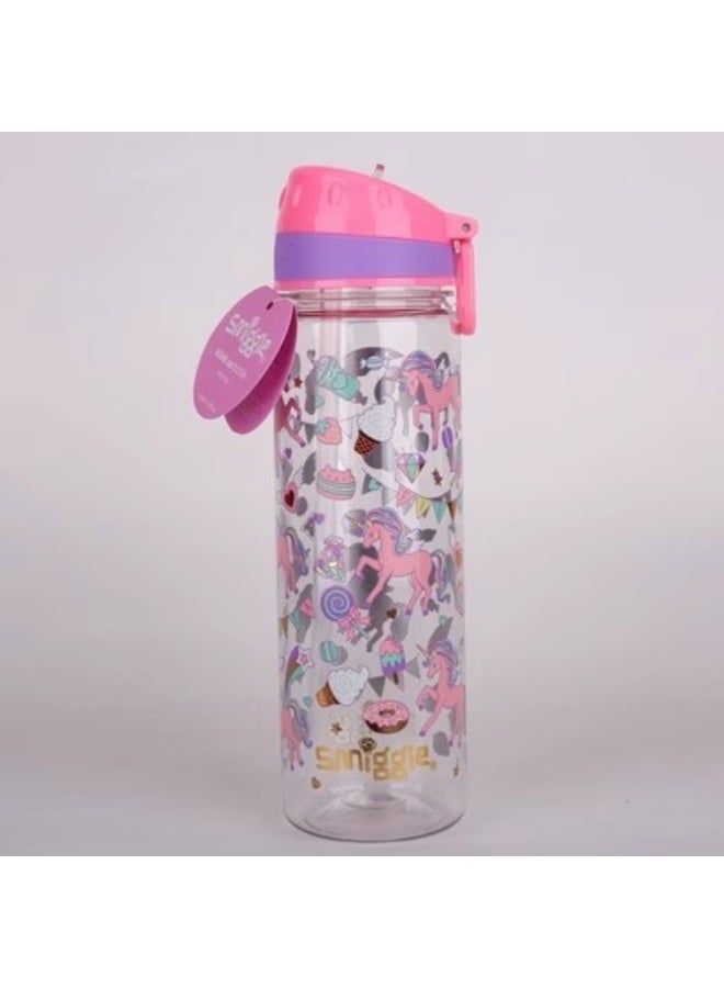 Smiggle Australia Kids Straw Water Bottle - Large Capacity Travel Cup
