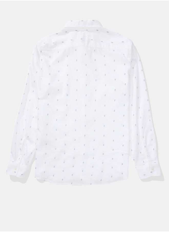 American Eagle - AE Slim Fit Everyday Button-Up Shirt - Image 1