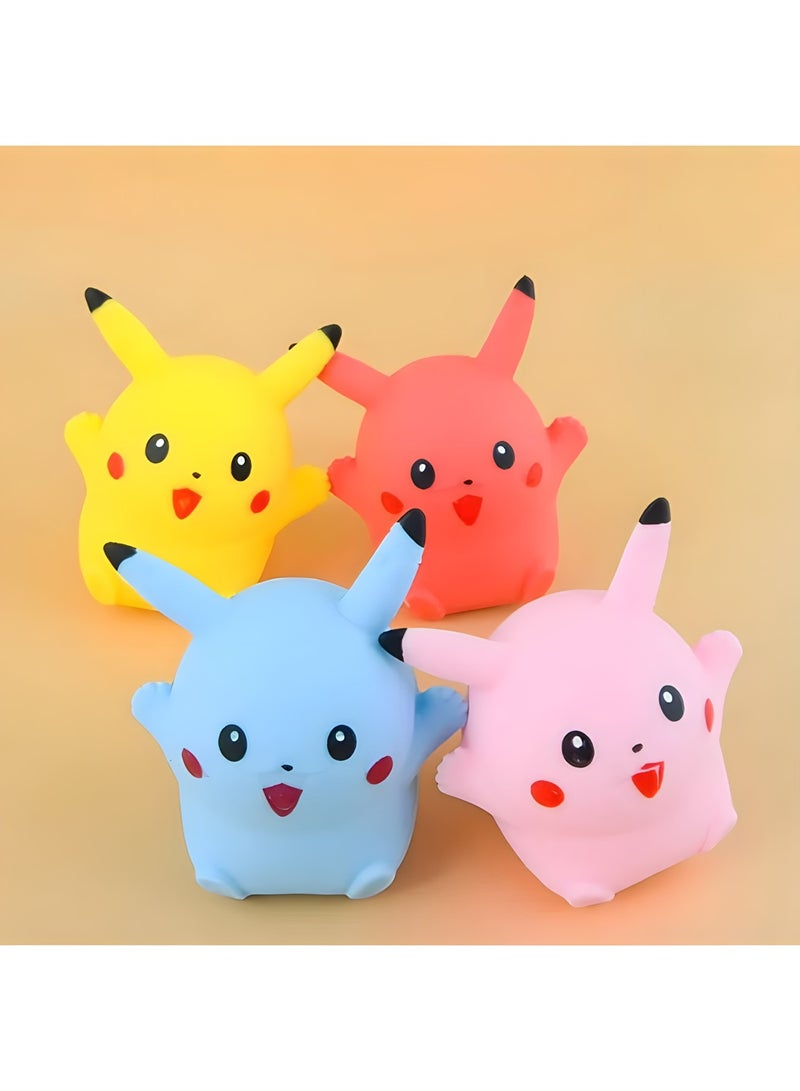 MAGIC VAULT 4 قطع لعبة إسفنجية | ألعاب بيكاتشو القابلة للتمدد | ألعاب Kawaii Squishies، ألعاب صغيرة لتخفيف التوتر من أجل هدايا فنية، جوائز الفصل الدراسي، هدية عيد ميلاد - Image 5