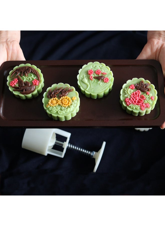 73Hours 2024 Classic 75g Non-stick Easy Demoulding Hand-pressed Handmade Moon Cake Mold-Specifications - Image 4