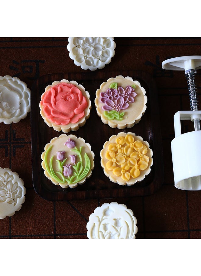 73Hours 2024 Classic 75g Non-stick Easy Demoulding Hand-pressed Handmade Moon Cake Mold-Specifications - Image 3