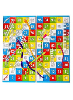 RATNA'S RATNA'S Classic Strategy Game Little Snakes and Ladders with Ludo 2 In 1 for Young Businessman (Multicolour)  - Image 5