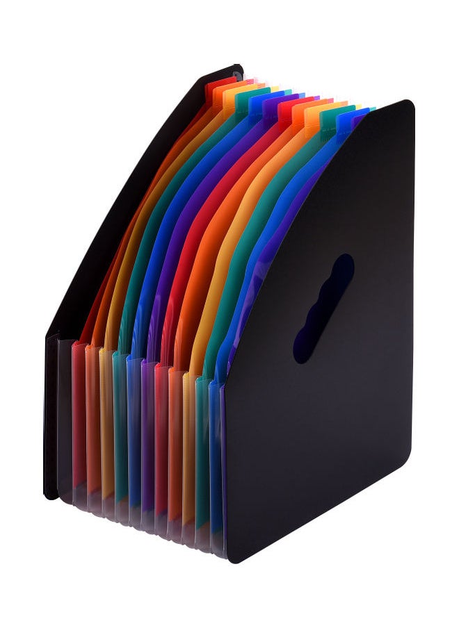Loquat 12 Pockets Expanding File Folder Multicolour  - Image 2
